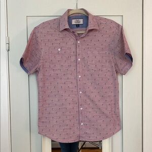 Flag & Anthem men’s short sleeve button down shirt